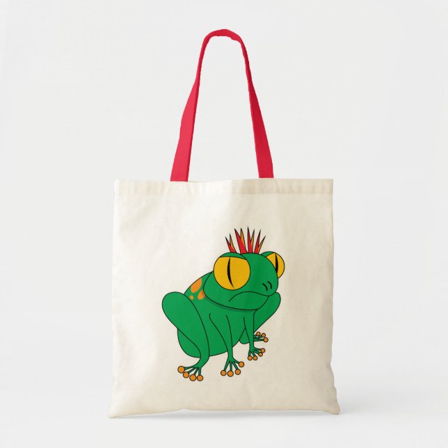 BOLSO DE TELA PUNKFROG (Frente)