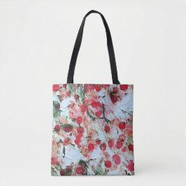 Bolso De Tela Punto de lunares sucio rosa rojo Grunge Decadencia