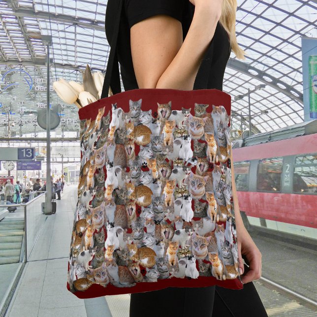 Bolso De Tela Punto de reunión de gatos (Subido por el creador)