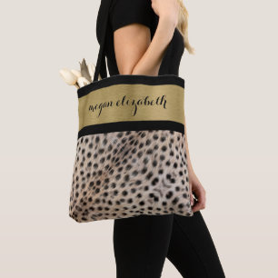 Bolso De Tela Puntos de Chita