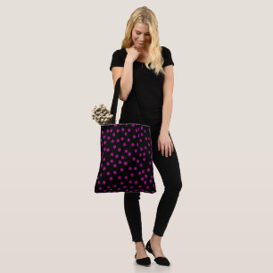 Bolso De Tela Puntos de Lunares Divertidos Halloween