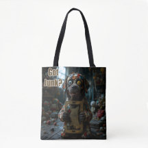 Puppy adicto a la basura