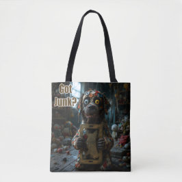 Bolso De Tela Puppy adicto a la basura