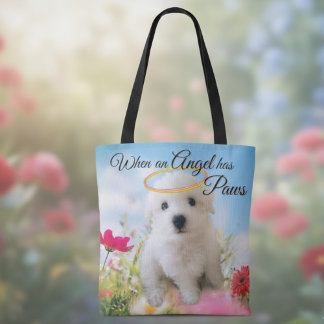 Bolso De Tela Puppy Angel 