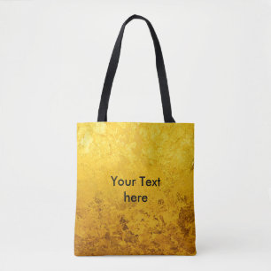 Bolso De Tela PURE GOLEAF Pattern + tu texto / foto