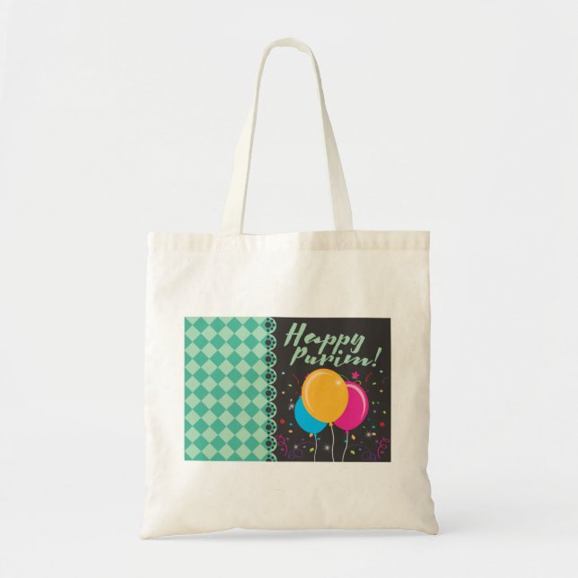 Bolso De Tela purificación feliz (Frente)