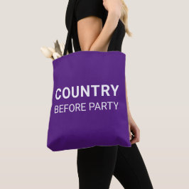 Bolso De Tela Purple Country Before Party Political 