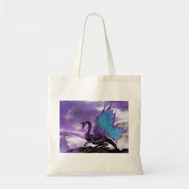 Bolso De Tela Purple dragon bag (Frente)
