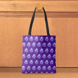 Bolso De Tela Purple Pansy Seamless Pattern Tote Bag