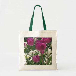 Bolso De Tela Púrpura