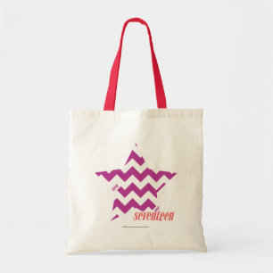 Bolso De Tela Púrpura 4 del zigzag