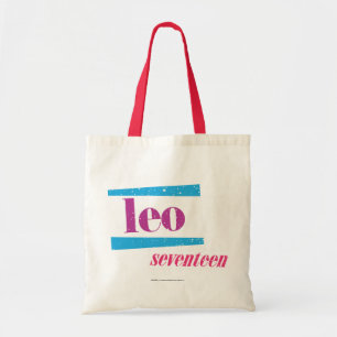 Bolso De Tela Púrpura de Leo