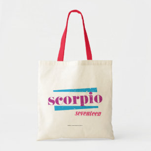 Bolso De Tela Púrpura del escorpión