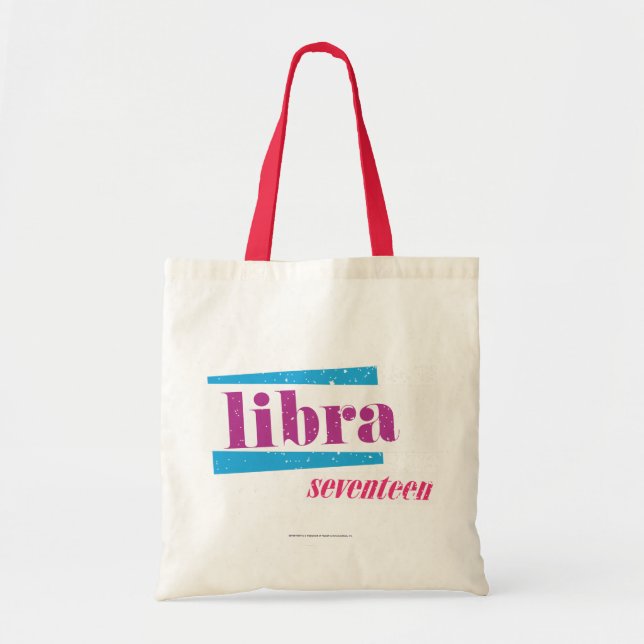 Bolso De Tela Púrpura del libra (Frente)