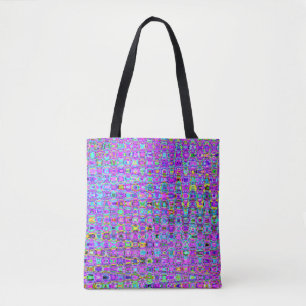Bolso De Tela Púrpura Peacock