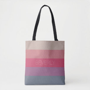 Bolso De Tela Púrpura rosa gris Púrpura Púrpura 5 Colores Nombre