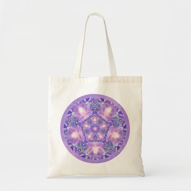 Bolso De Tela Púrpura W1 (Frente)