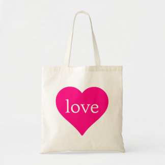 Bolso De Tela Purpurina Boda de amor al corazón rojo