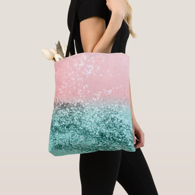 Bolso De Tela Purpurina de Vibes de Verano #4 (Detalle)