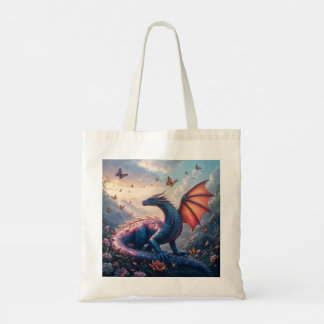 Bolso De Tela Purpurina Dragon