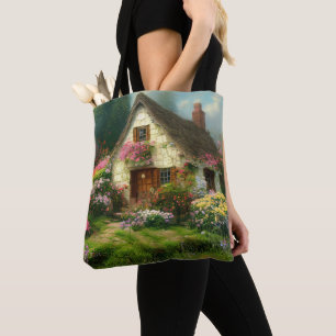BOLSO DE TELA PURSO DE TOTE DE ALGODÓN EN INGLÉS