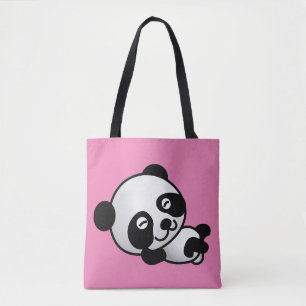 BOLSO DE TELA PURSOS DE TOTES DE OSO DE PANDA
