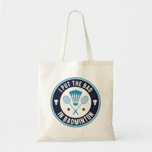 Bolso De Tela Puse Lo Malo En Badminton