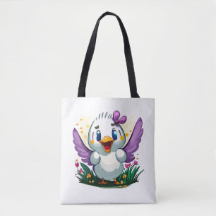 Bolso De Tela Quackin' Cute