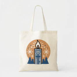 Bolso De Tela Que brille la fe: Tema del invierno