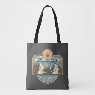 Bolso De Tela Que comience la aventura