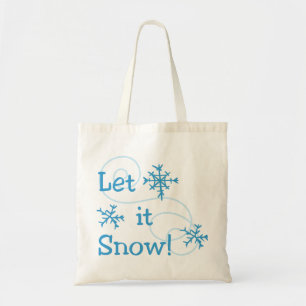 Bolso De Tela Que La Nieve