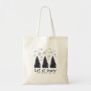 Bolso De Tela Que nieve