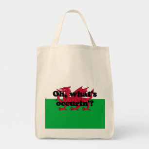 Bolso De Tela "¿Qué pasa?"