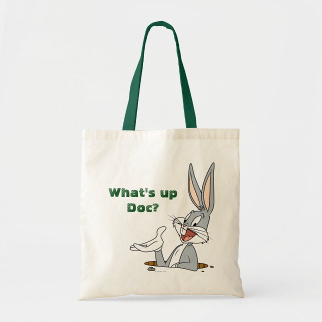 Bolso De Tela ¿QUÉ PASA DOC?™ BUGS BUNNY™ Rabbit Hole (Frente)