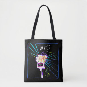 Bolso De Tela ¿QUÉ? ¿¿QUÉ?? EMOJI Meemogie