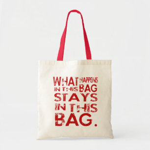 BOLSO DE TELA QUÉ SUCEDE ADENTRO