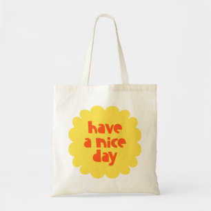 Bolso De Tela Que tengas un buen día.