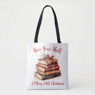 Bolso De Tela Que Tu Estante Tenga Una Feliz Navidad