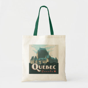 Bolso De Tela Quebec Canadá Château Frontenac