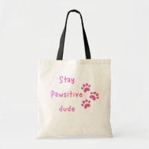 Quédate Pawsitivo Tipo – Cita Linda de Huella de P