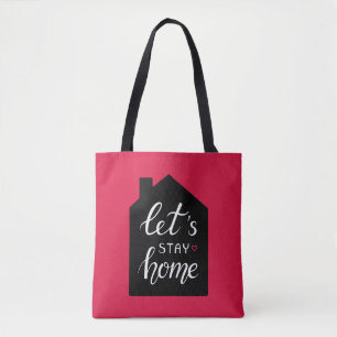 Bolso De Tela Quedémonos en casa 2