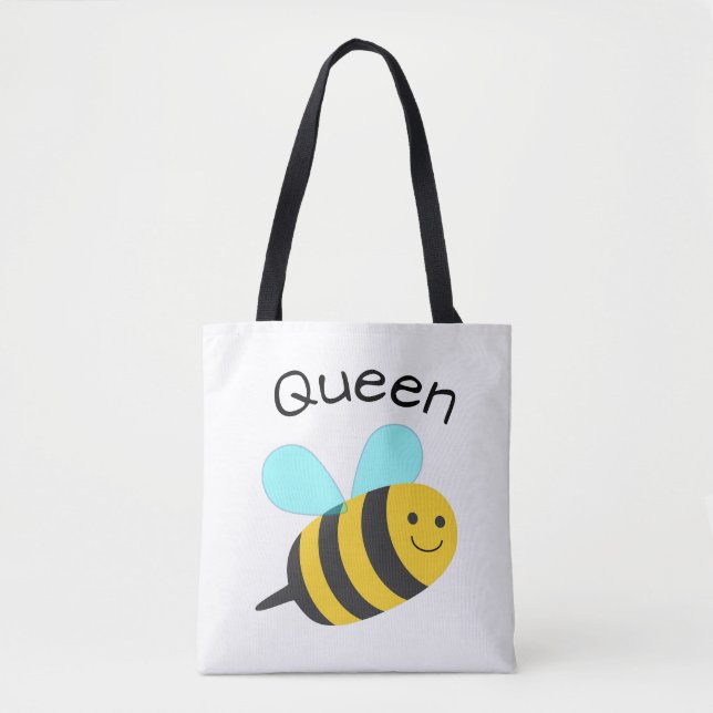 Bolso De Tela Queen Bee (Anverso)
