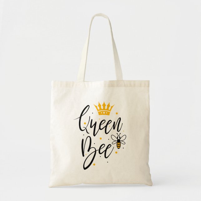 Bolso De Tela Queen Bee (Frente)