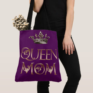 Bolso De Tela Queen Mom