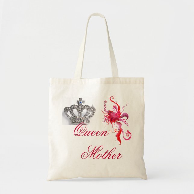 Bolso De Tela Queen Mother Whimsical (Frente)