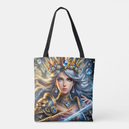 Bolso De Tela Queen Tote Bag