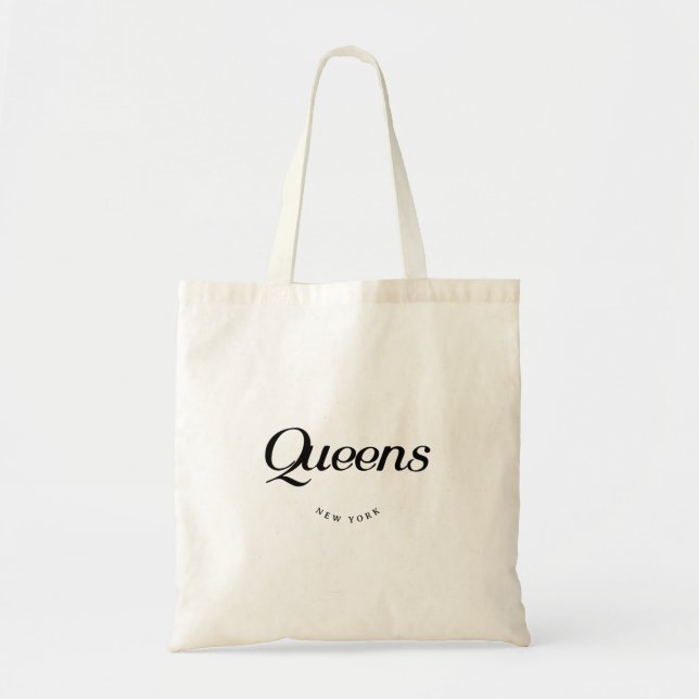 Bolso De Tela Queens NY (Frente)