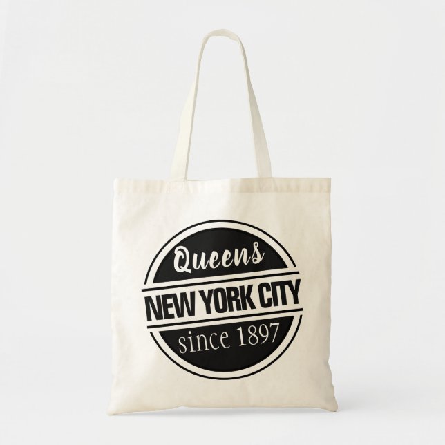 Bolso De Tela Queens NYC 1897 (Frente)