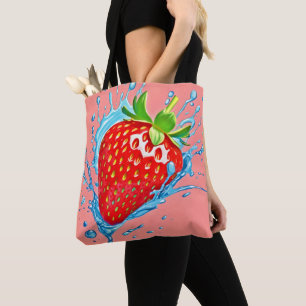Bolso De Tela Quema de fresa fresca