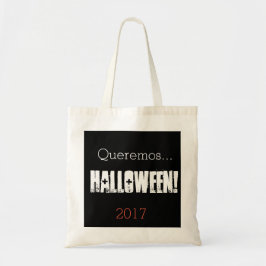 BOLSO DE TELA QUEREMOS HALLOWEEN 2017